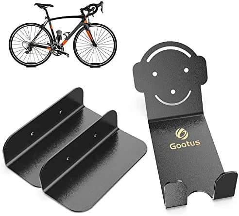 Brand new β Gootus Bike Wall Mount - Horizontal Bike Wall Rack Hanger For Garage Or Home | Heavy Duty Bicycle Wall Mounted Holder For Road, Mountain Or Hybrid Bikes Black 1pack π - Image 7
