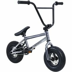 Best deal 🧨 Mini BMX, Premium Quality, For All Riders Age 8 Years And Up, Lightweight, Perfect For Tricks, 10 Inch BMX Wheels, Sealed Bearings, Micro Gearing, Top Load Stem, Includes Brakes Gun Metal/black 🤩