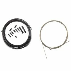 Coupon 🎉 Road Pro Brake DIY Cable Kit | For Road Brake Caliper Bikes | Polished Stainless Bicycle Cables, SRAM And Shimano Compatible, 10 Color Options Organic Green 😉