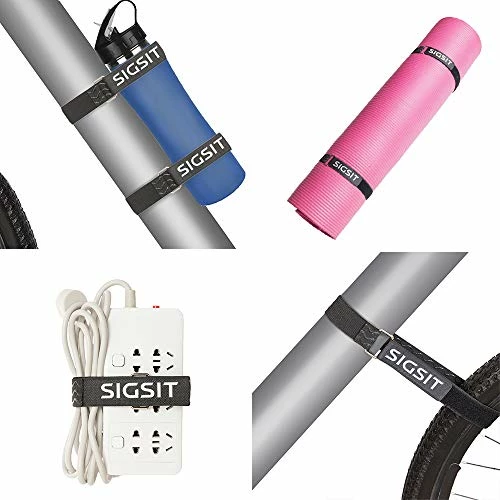 Best deal π Reusable Bike Wheel Strap Bike Wheel Stabilizer Straps With Innovative Wavy Gel And Durable Hook & Loop Black π - Image 6