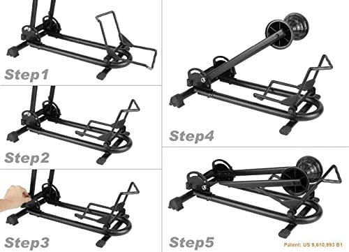 Cheapest π BIKEHAND Bike Floor Type Parking Rack Stand - For Mountain MTB & Road Bicycles Indoor Outdoor Garage Storage β 6 Cheapest π BIKEHAND Bike Floor Type Parking Rack Stand - For Mountain MTB & Road Bicycles Indoor Outdoor Garage Storage β - Image 4