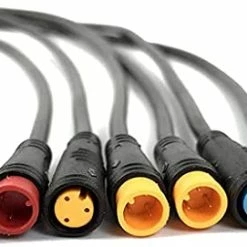 Brand new 🎁 RICETOO Julet 2/3/4/5 Pin Conversion Line Waterproof Extension Cable Wire For Throttle Display Ebrake Light Ebike Parts 💯