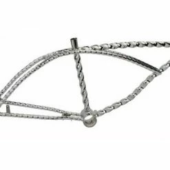 Deals ⌛ Lowrider 20" Twisted Frame Chrome. Bike Frame, Bicycle Frame, Bike Frame, Bicycle Frame 👍