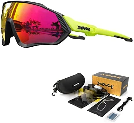 Top 10 π KAPVOE Cycling Glasses Polarized Sports π Sunglasses MTB Mountain Bike Eyewear Men π© Women Road Bicycle BMX Running Fishing Golf Navy β - Image 10