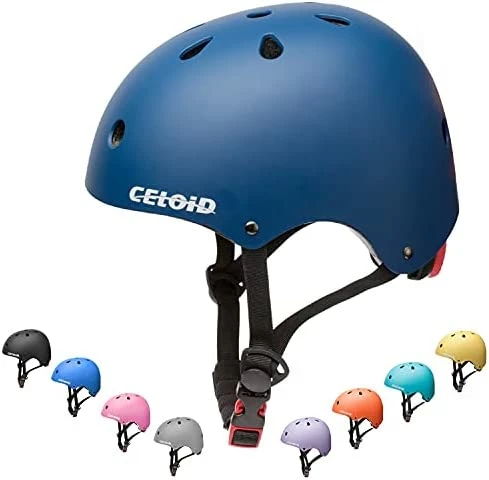 Best Pirce 🎁 Kids Bike Helmet,Toddler Skateboard Helmets For Ages 2-3-5-8-14 Years Boys 👧 Girls,Adjustable Multi-Sport Bicycle Skateboarding Football Roller Skating Scooter Rollerblade Balance Bike Helmet Light Blue 😉 - Image 10