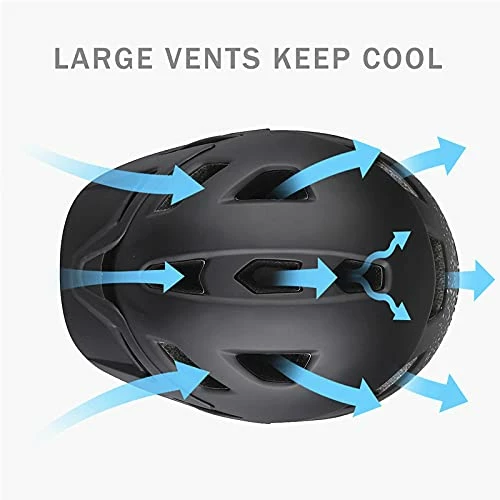 New π Bilaki Kids Youth Bike Helmet, Adjustable Boys π§ Girls Helmets From Children To Teen, CPSC Certified And Multi-Sport Bicycle Scooter Helmet, 50-57 Cm Matte Stars π - Image 7