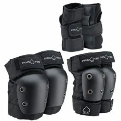 Hot Sale 🤩 Pro-Tec Double Down Knee Pad Black 👍