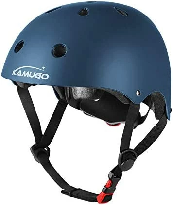 Best reviews of ✔️ Kids Adjustable Helmet, Suitable For Toddler Kids Ages 2-14 Boys 👧 Girls, Multi-Sport Safety Cycling Skating Scooter Helmet Navy Blue 😍 - Image 10