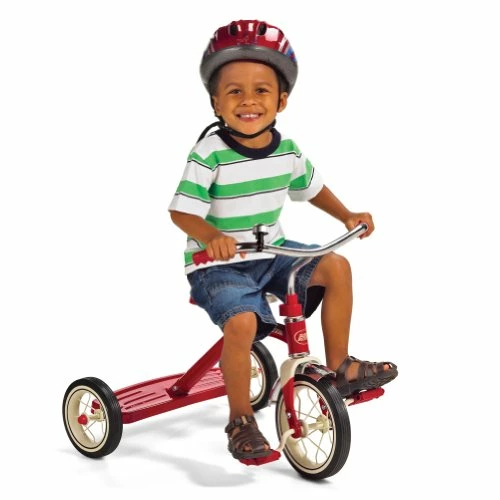 Promo π― Classic Red 10" Tricycle For Toddlers Ages 2-4, Toddler Bik π₯ - Image 2