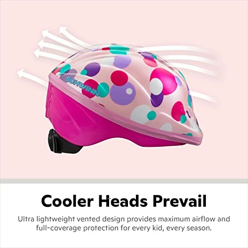 Discount π Kids Bike Helmet Classic Design, Toddler And Infant Sizes, Multiple Colors Pink π― - Image 2