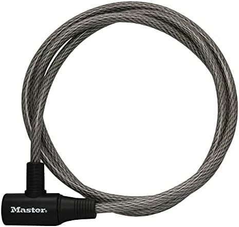 Buy 😉 8364DCC Cable Bike Lock With Key, 5 Ft. Long , Bl ✔️ - Image 6