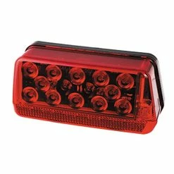 Deals 👏 Wesbar 281594 Waterproof LED Wrap-Around Tail Light, Over 80" Wide Trailer, Right/Curbside, Red 🛒
