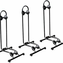 New 🤩 1-3 BIKEHAND Bike Bicycle Floor Type Parking Rack Stand - For Mountain MTB & Road Bikes Indoor Outdoor Garage Storage 🎁 -Park Tool shop 41p EAsXr2S. AC