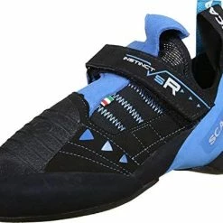 Hot Sale 🛒 SCARPA Instinct VS Rock Climbing 👟 Shoes For Sport Climbing And Bouldering Black Azure Fv 🌟