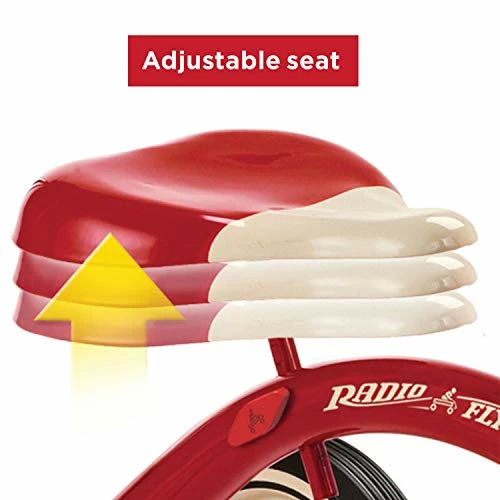 Promo π― Classic Red 10" Tricycle For Toddlers Ages 2-4, Toddler Bik π₯ - Image 3