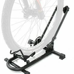 Cheapest 🌟 BIKEHAND Bike Floor Type Parking Rack Stand - For Mountain MTB & Road Bicycles Indoor Outdoor Garage Storage ⭐