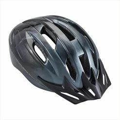 Best deal ✨ Intercept Adult/Youth Bike Helmet, 10 Vents, Durable Micro Shell, Adjustable Dial Fit, Multiple Colors Silver/blue ❤️