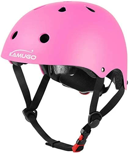 Best reviews of ✔️ Kids Adjustable Helmet, Suitable For Toddler Kids Ages 2-14 Boys 👧 Girls, Multi-Sport Safety Cycling Skating Scooter Helmet Navy Blue 😍 - Image 8