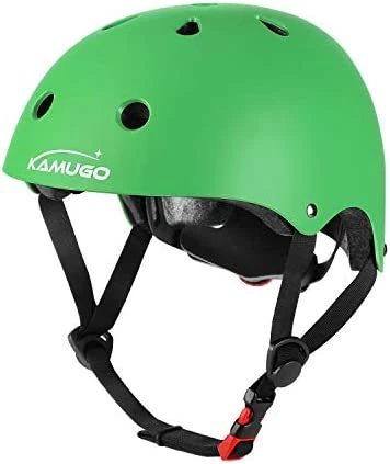 Best reviews of ✔️ Kids Adjustable Helmet, Suitable For Toddler Kids Ages 2-14 Boys 👧 Girls, Multi-Sport Safety Cycling Skating Scooter Helmet Navy Blue 😍 - Image 9