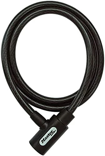 Buy 😉 8364DCC Cable Bike Lock With Key, 5 Ft. Long , Bl ✔️ - Image 8