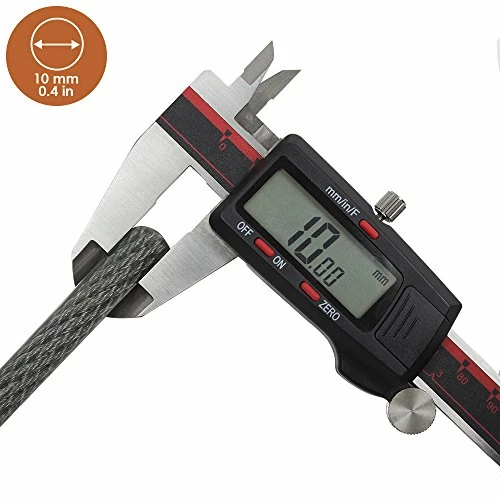 Discount ๐ 30FT Security Steel Cable With Loops, Flex Cable, Lock Cable 3/8 Inch, For U-Lock And Padlock ๐ - Image 2