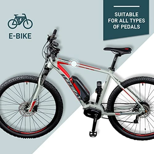 Budget π Borgen Bike Wall Mount Pedal Hook For E-bikes, MTB & Road Bicycle Wall Mount With Support Brackets And Wall Protection Pads, Suitable As Bike Rack Garage Bike Storage Shed And Bicycle Storage Indoor Black π₯ - Image 6