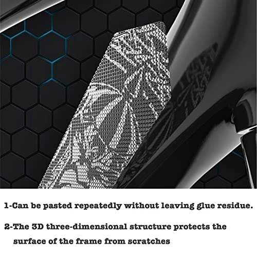 Buy π ENLEE Mountain Bike Frame Protector- Do Great At Protecting Your Bicycle Frame Transparent π€© - Image 5