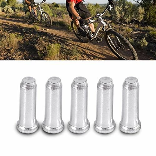 Best Pirce π Gojiny Bike Brake Cable End Cap, 2.5mm Road MTB Bike Bicycle Accessories Aluminum Alloy Brake Cable Cap Tip 1000Pcs Red π - Image 3