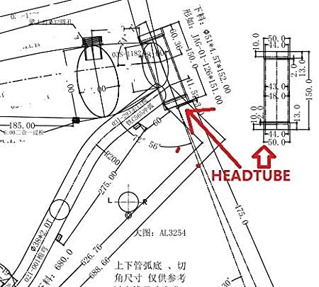 Brand new 𧨠DONSP1986 Bicycle Gas Frame With Gas Tank Built In, 2.4L Frame -Gas Motorized Bicycle Black π₯° - Image 2
