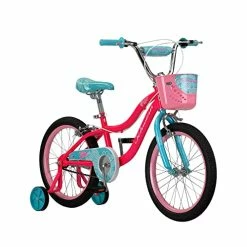 Cheapest 👍 Koen & Elm Toddler And Kids Bike, 12-18-Inch Wheels, Training Wheels Included, Boys And 👧 Girls Ages 2-9 Years Old Red 🤩
