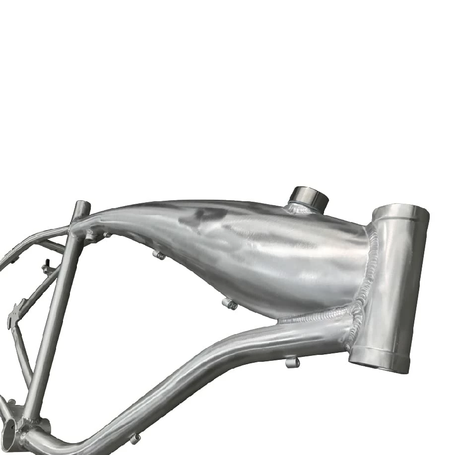 Brand new 𧨠DONSP1986 Bicycle Gas Frame With Gas Tank Built In, 2.4L Frame -Gas Motorized Bicycle Black π₯° - Image 3