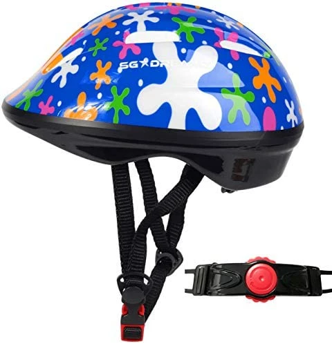 Promo 😍 Toddler Helmet - Adjustable From Infant To Toddler Size, Ages 1 To 3 - CSPC Certified Kids Bike Bicycle Cycling BMX Scooter Roller Skating Helmets Boys And 👧 Girls Will Love Splashblue ⌛ - Image 8