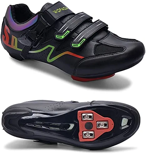Deals π Unisex Cycling π Shoes Compatible With Pelaton Bike Road Biking π Shoes Men's Peleton Bicycle Indoor Riding Spin π Shoes With Look Delta Cleats For Men And π© Women SPD Clip On Spining Red π