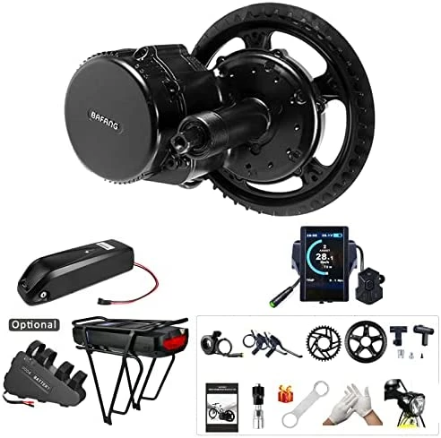 Outlet π Mid Drive Motor Kit : 48V 750W 500W 52V 1000W Mid Mount Electric Bike Conversion Kit With Battery (Optional) & Display For BB68-73mm, Powerful BBS02B BBSHD For Mountain Road Bike Dpc18 Display π - Image 10