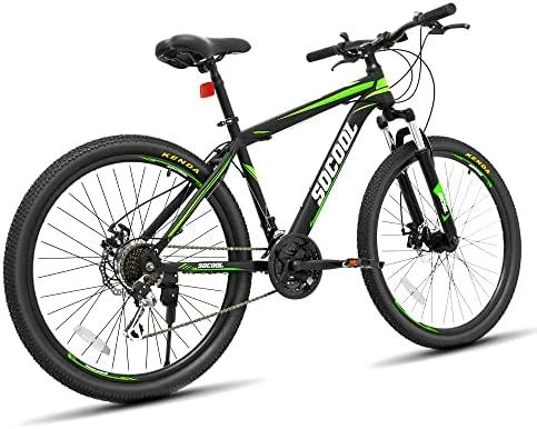 Hot Sale π 26 Inch Mountain Bikes For Men Mens π© Womens Black Frame+white Word π