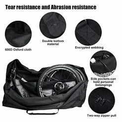 Best deal 🌟 Folding Bike Carry Bag 26 Inch Travel Bicycle Storage Bag Transport Case For For Mountain Bike 🤩