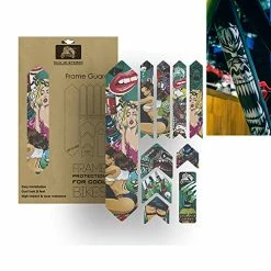 Buy 🎉 ENLEE Mountain Bike Frame Protector- Do Great At Protecting Your Bicycle Frame Transparent 🤩