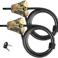 Top 10 🤩 Python Adjustable Camouflage Cable Locks #8418KA CAMO 3-P ❤️