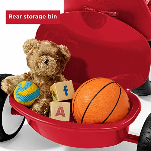 Coupon โค๏ธ Deluxe Steer & Stroll Ride-On Trike, Tricycle For Toddlers Age 2-5, Toddler Bike Pink ๐ - Image 3