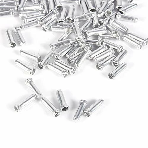 Best Pirce π Gojiny Bike Brake Cable End Cap, 2.5mm Road MTB Bike Bicycle Accessories Aluminum Alloy Brake Cable Cap Tip 1000Pcs Red π - Image 2