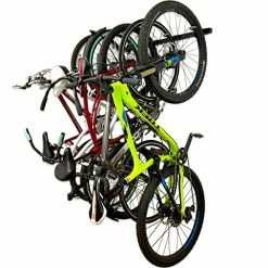 New 👏 StoreYourBoard Bike Storage Rack, Holds 5 Bicycles, Home And Garage Organizer, Adjustable Wall Hanger Mount ⌛
