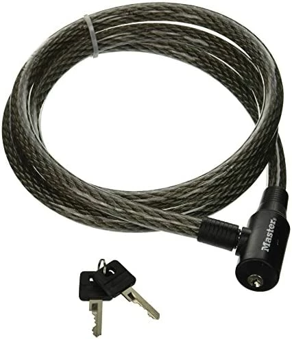 Buy 😉 8364DCC Cable Bike Lock With Key, 5 Ft. Long , Bl ✔️ - Image 9