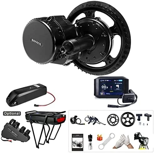 Outlet π Mid Drive Motor Kit : 48V 750W 500W 52V 1000W Mid Mount Electric Bike Conversion Kit With Battery (Optional) & Display For BB68-73mm, Powerful BBS02B BBSHD For Mountain Road Bike Dpc18 Display π - Image 9