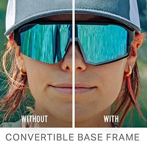 Best Sale π Horn Radke MTB Cycling Glasses, UV400 Sports π Sunglasses, Cycling π Sunglasses For Men With 3 Interchangeable Lenses Stealth Iceb π - Image 2