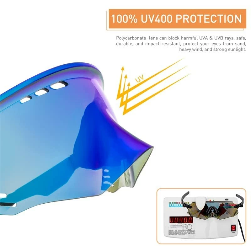New βοΈ Cycling Glasses Mountain Bike π Sunglasses MTB Sports Bicycle Glasses For Men π© Women Riding Motorcycle Windproof Running 12 π - Image 4