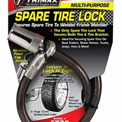 Flash Sale 🔔 ST30 Trimaflex Spare Tire Cable Lock (Round Key) 36" X 12 ⌛