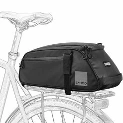 Best deal 👏 Bike Rack Bag 141470 Bicyle Rear Rack Bag, Water Resistant 8Liters (2.11 Gallon) Capacity 😉