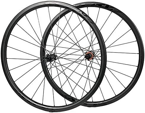 Buy π Carbon Wheelset 700c Disc Brake οΌUD Matte Carbon Fiber Road Bicycle Wheels 38/45/50/60/88mm Tubeless Clincher Center Lock-60mm Depth 28 Width βοΈ
