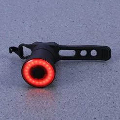 Best deal ✨ Bicycle Taillight USB Charging Intelligent Rear Light Brake Light For Mountain Bike Road Bike 🔔