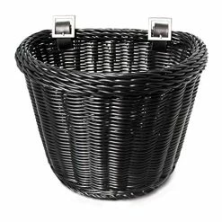 Buy ⭐ 02171 Front Handle Bar Junior Bike Basket Black/trim 👏